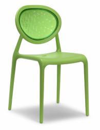 Светло зелен модерен стол